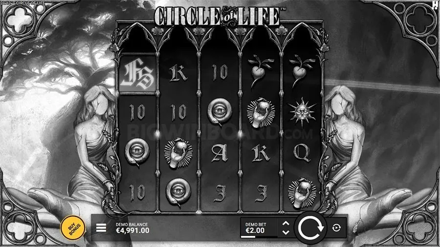 Image of slot game with winning strategy